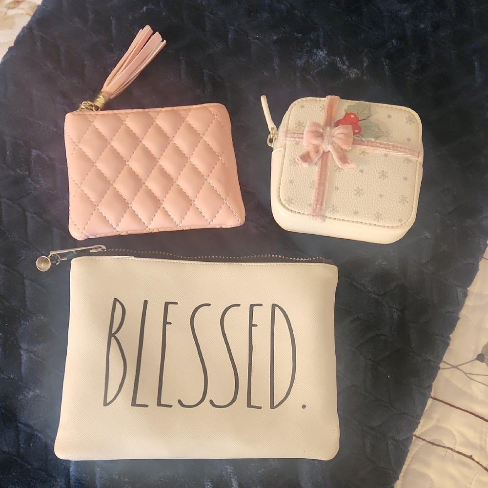 Lot Of 3 Pouches
